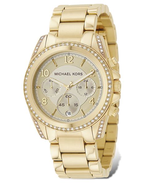 michael kors uhr weißgold|michael kors gold watches.